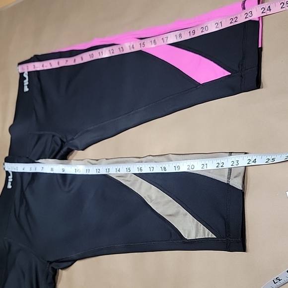 Fila Size XS 2-Pair Knee Length Leggings, Gently Used Condition - Picture 8 of 14